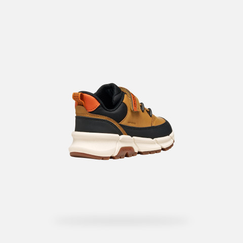 Low top sneakers FLEXYPER PLUS ABX BOY Dark Yellow - image number 4 | GEOX