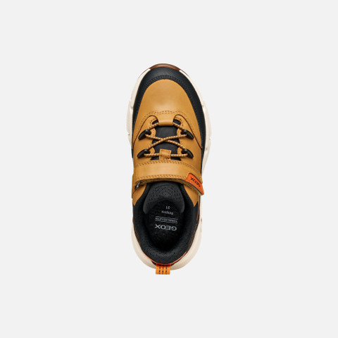 Low top sneakers FLEXYPER PLUS ABX BOY Dark Yellow - image number 5 | GEOX