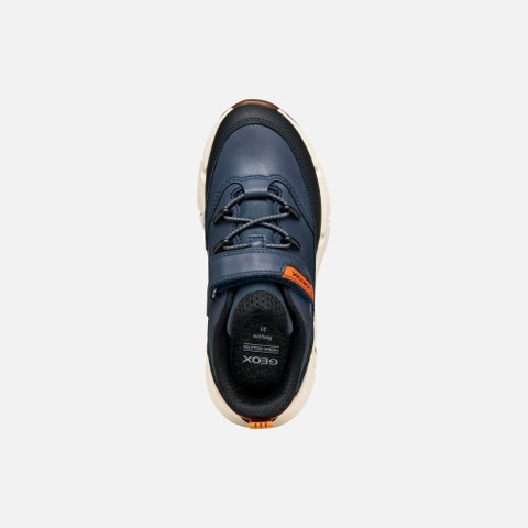 Lightweight cushioned sneakers FLEXYPER PLUS ABX BOY Navy - image number 5 | GEOX