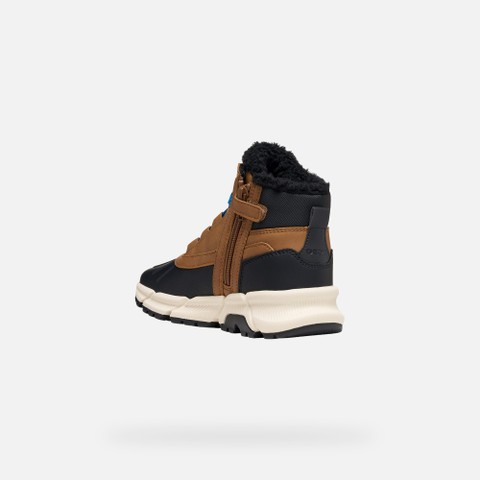 Ankle boots FLEXYPER PLUS ABX BOY Brown - image number 3 | GEOX