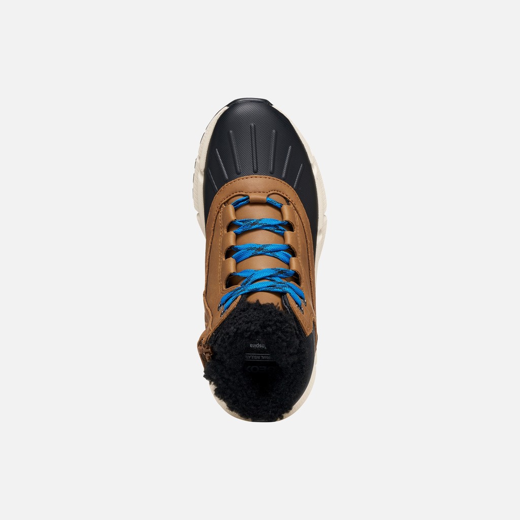 Ankle boots FLEXYPER PLUS ABX BOY Brown - image number 5 | GEOX