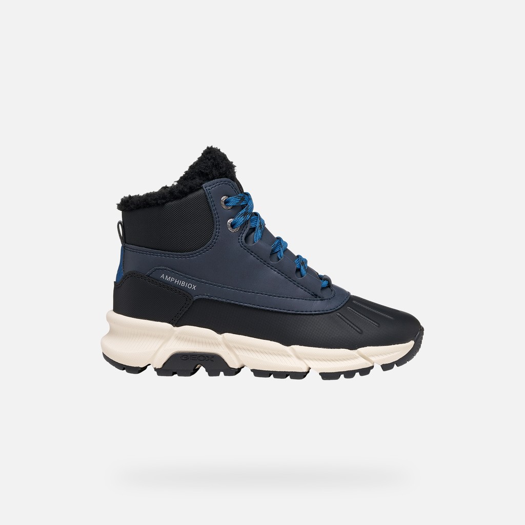 Ankle boots FLEXYPER PLUS ABX BOY Navy - image number 1 | GEOX