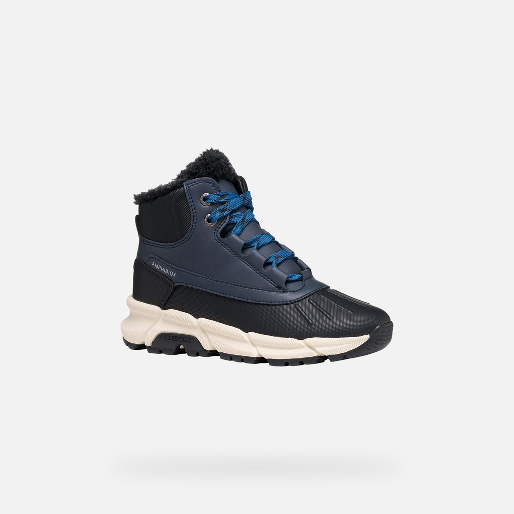 Ankle boots FLEXYPER PLUS ABX BOY Navy - image number 2 | GEOX