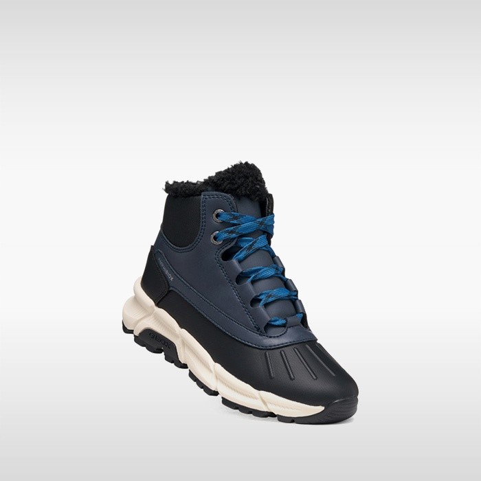 Ankle boots FLEXYPER PLUS ABX BOY Navy | GEOX