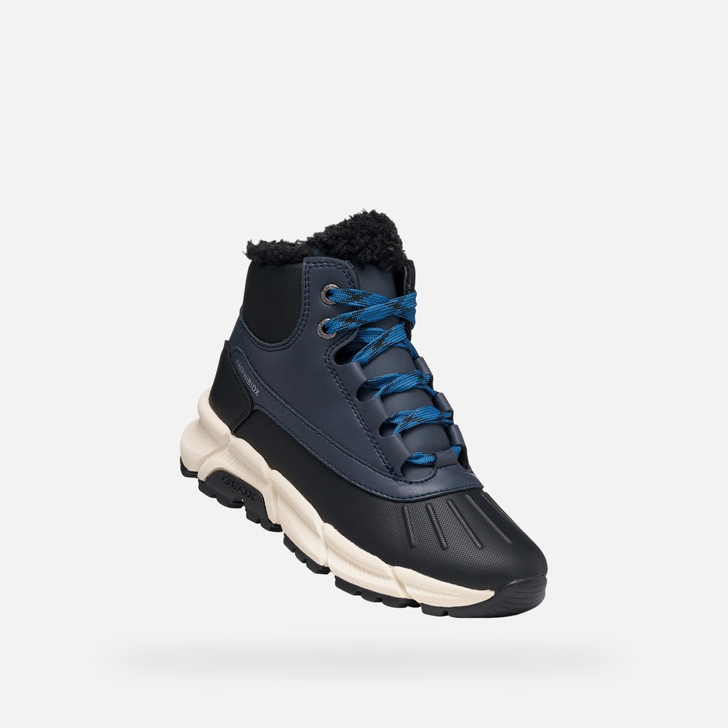 Ankle boots FLEXYPER PLUS ABX BOY Navy - image number 4 | GEOX