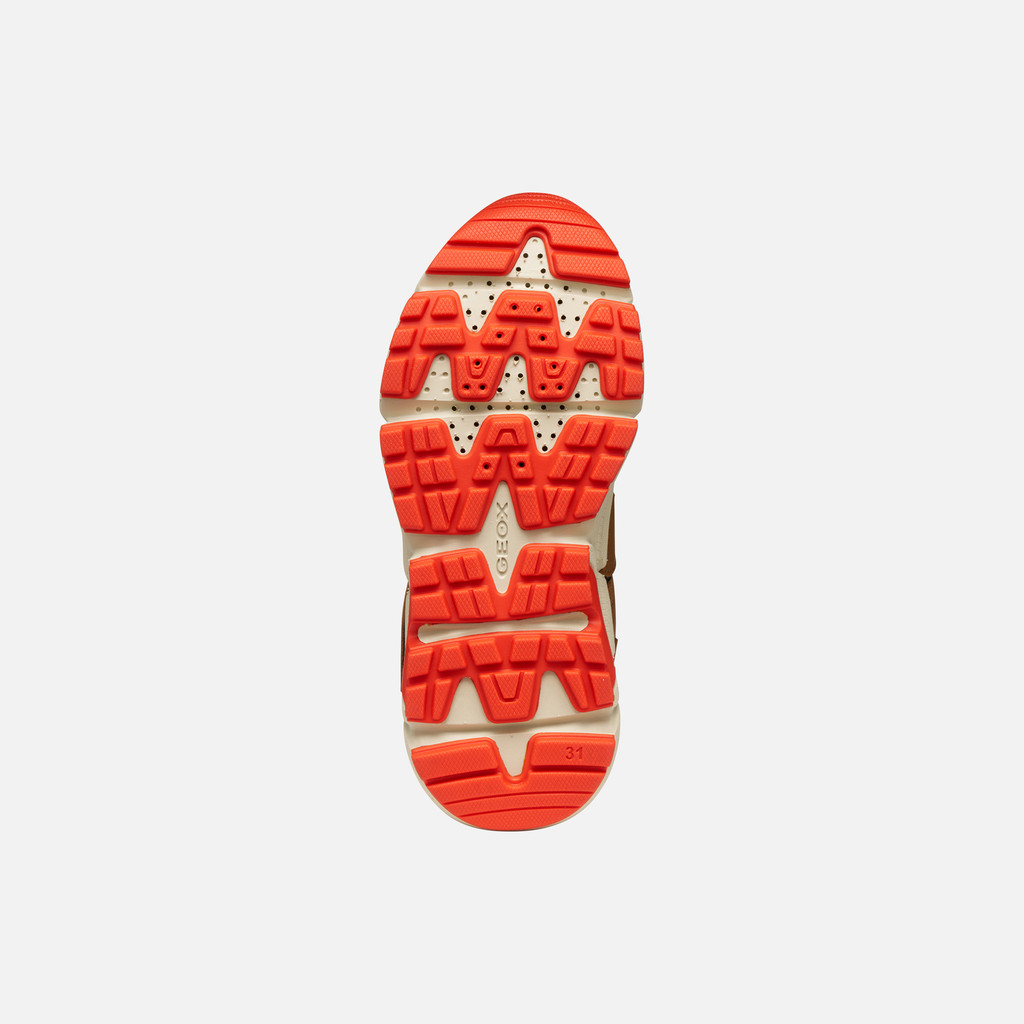 Scarponcini FLEXYPER PLUS ABX BAMBINO Marrone/Arancione - image number 6 | GEOX