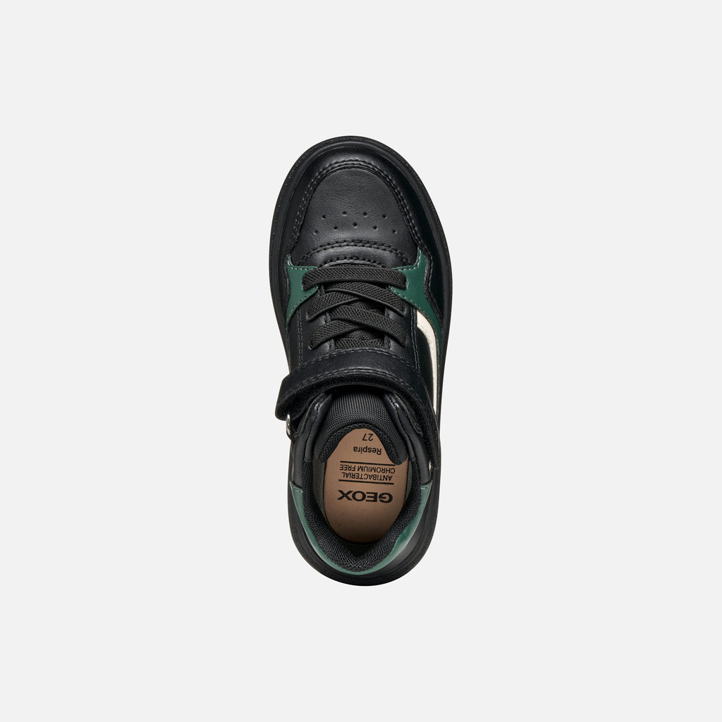 High top sneakers THELEVEN BOY Black/Green - image number 5 | GEOX