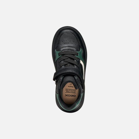 High top sneakers THELEVEN BOY Black/Green - image number 5 | GEOX
