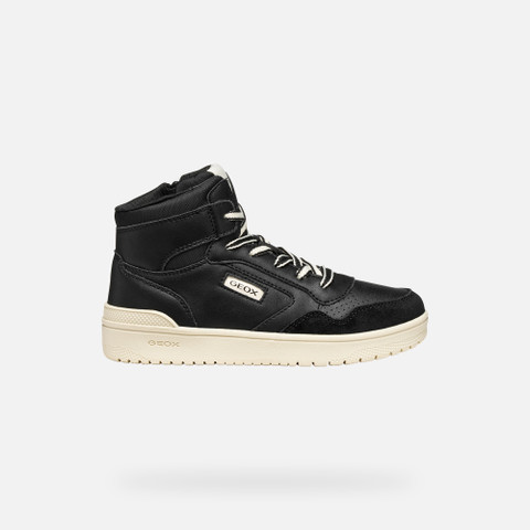 High top sneakers WASHIBA BOY Black - image number 1 | GEOX