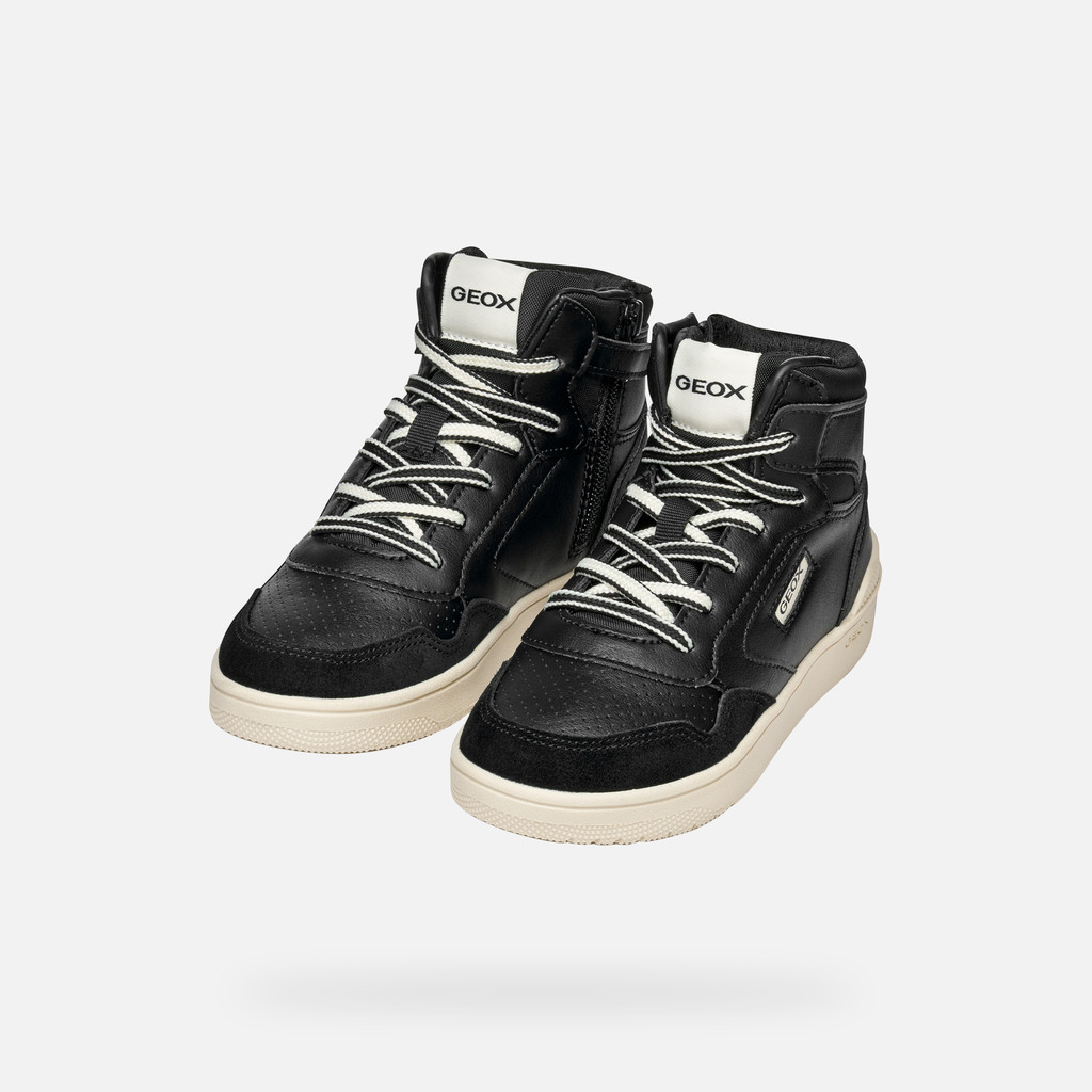 High top sneakers WASHIBA BOY Black - image number 7 | GEOX