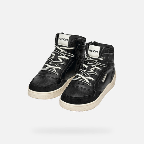 High top sneakers WASHIBA BOY Black - image number 7 | GEOX