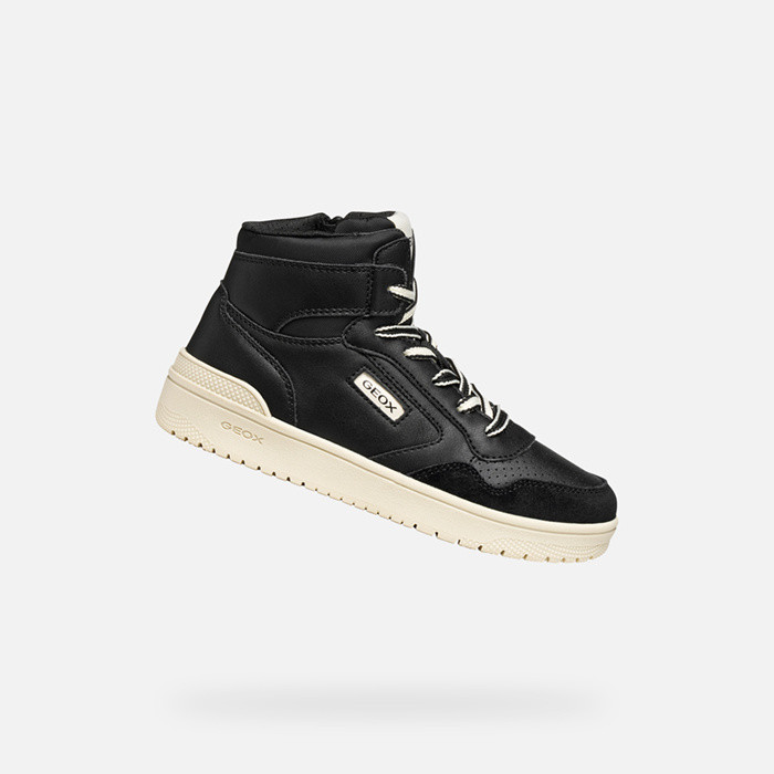 Hohe Sneakers WASHIBA JUNGE Schwarz | GEOX