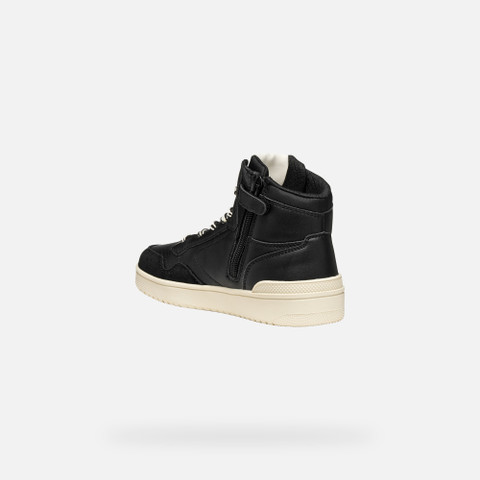 High top sneakers WASHIBA BOY Black - image number 3 | GEOX