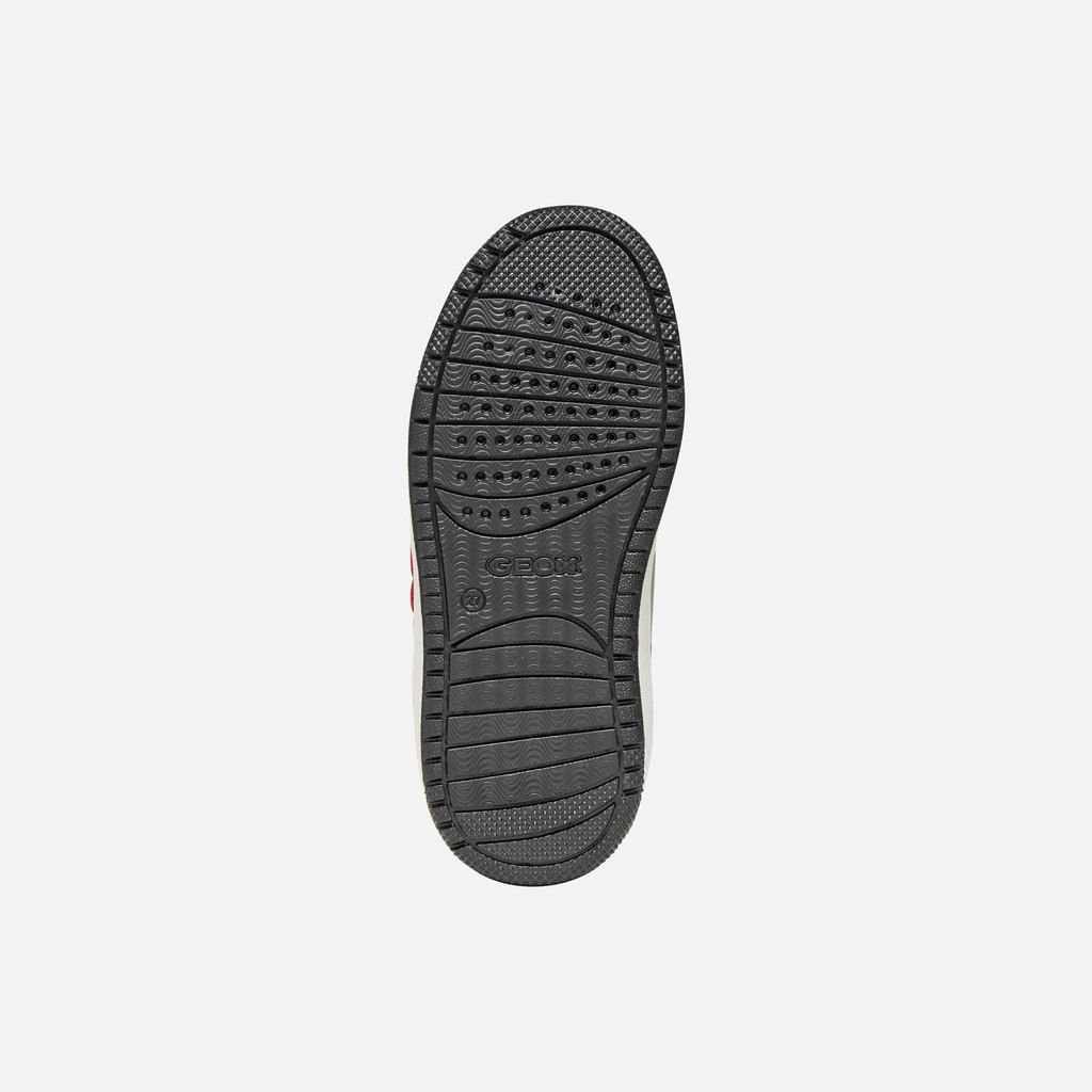 High top sneakers WASHIBA BOY Grey/Black - image number 6 | GEOX
