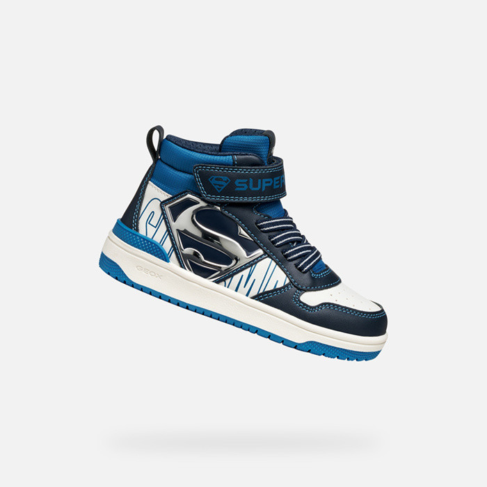 Superman WASHIBA JUNIOR Navy/White | GEOX