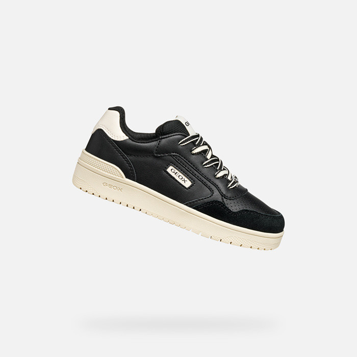 Niedrige Sneakers WASHIBA JUNGE Schwarz | GEOX