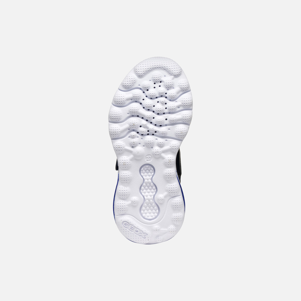 Shoes with lights ACTIVART ILLUMINUS BOY Navy/Royal - image number 6 | GEOX
