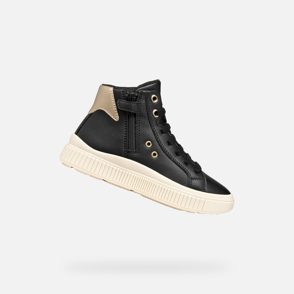 High top sneakers LAQUINNY GIRL Black/Platinum - image number 0 | GEOX