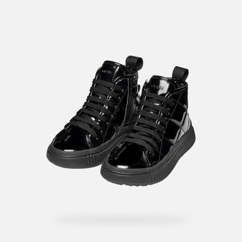 High top sneakers LAQUINNY GIRL Black - image number 7 | GEOX