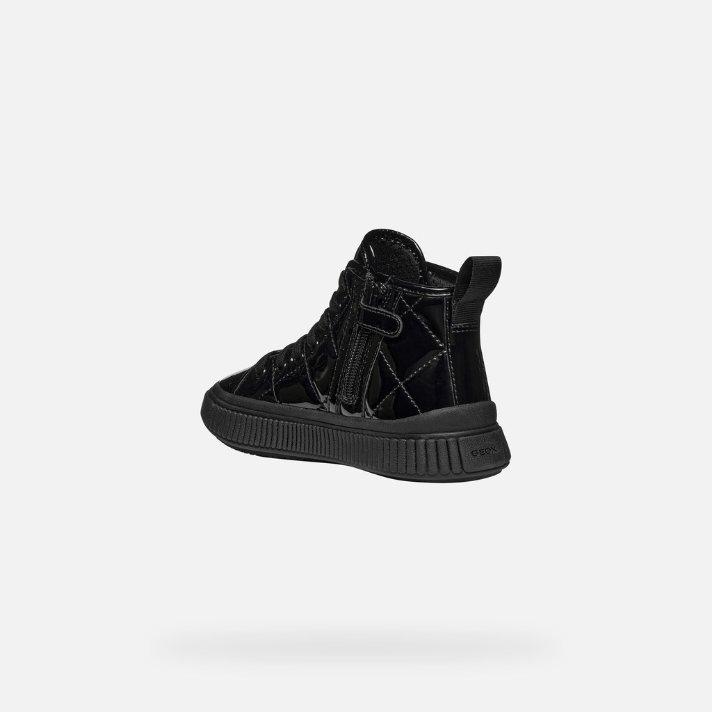 High top sneakers LAQUINNY GIRL Black - image number 3 | GEOX
