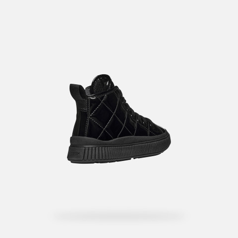 High top sneakers LAQUINNY GIRL Black - image number 4 | GEOX