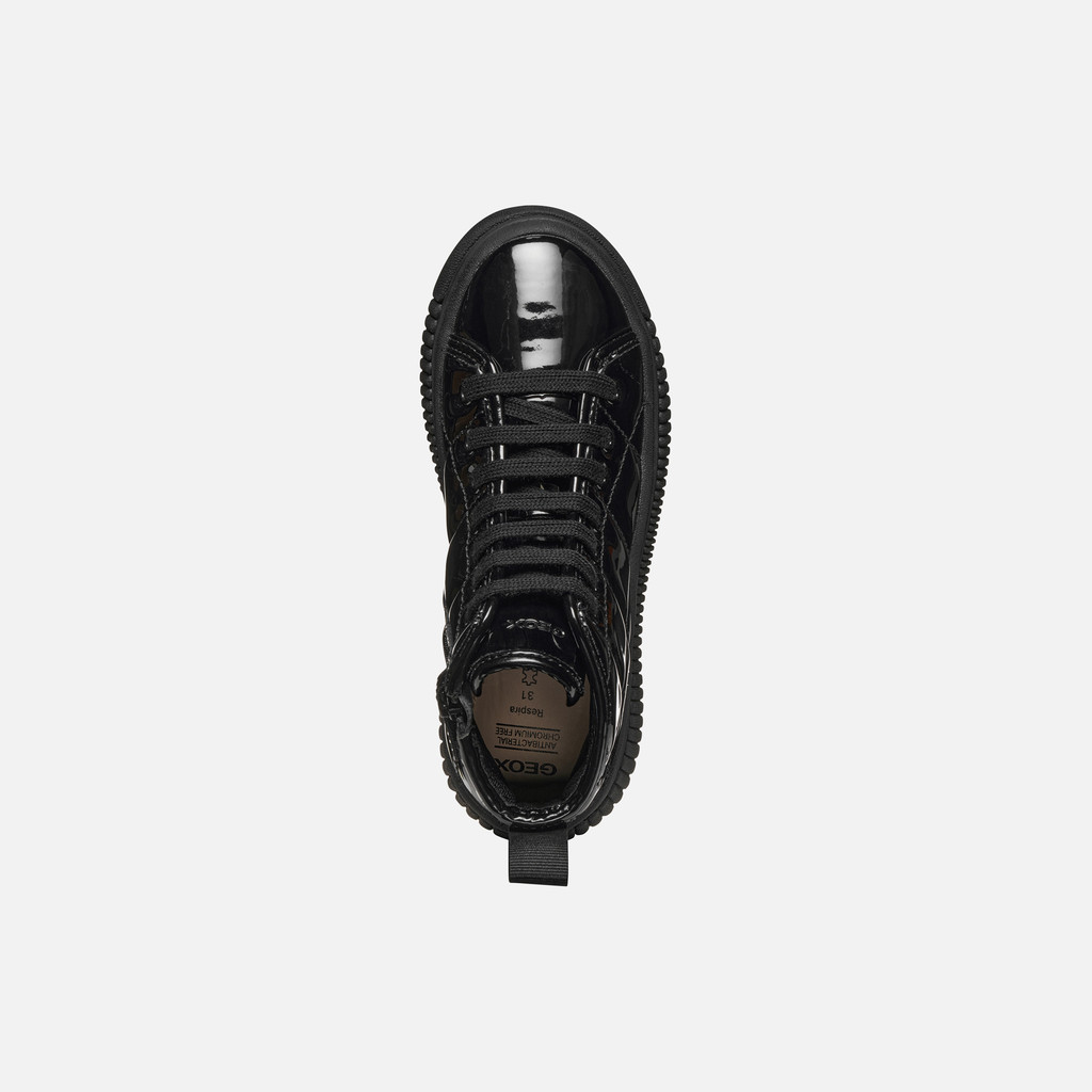 High top sneakers LAQUINNY GIRL Black - image number 5 | GEOX