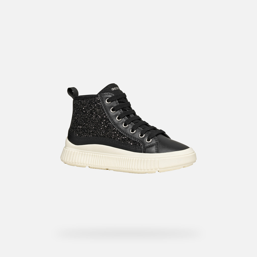 High top sneakers LAQUINNY GIRL Black - image number 2 | GEOX