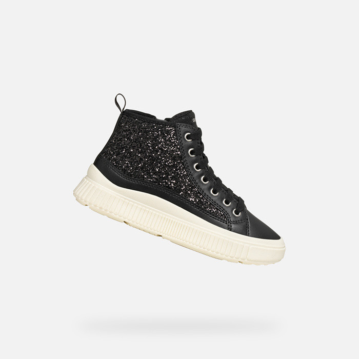 High top sneakers LAQUINNY GIRL Black | GEOX