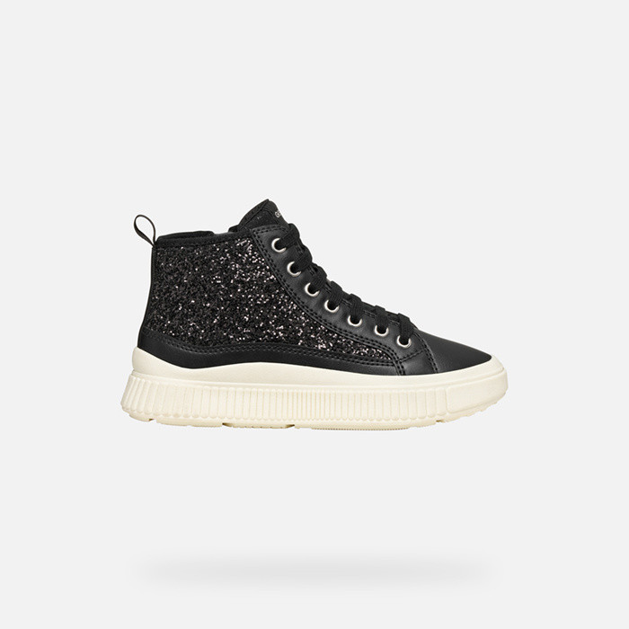 High top sneakers LAQUINNY GIRL Black | GEOX