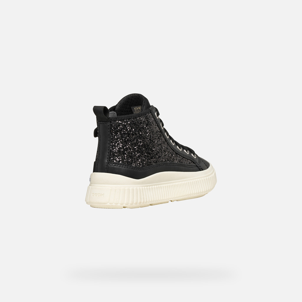 High top sneakers LAQUINNY GIRL Black - image number 4 | GEOX