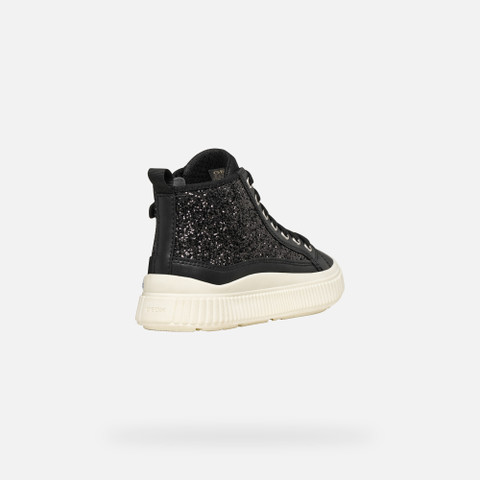 High top sneakers LAQUINNY GIRL Black - image number 4 | GEOX