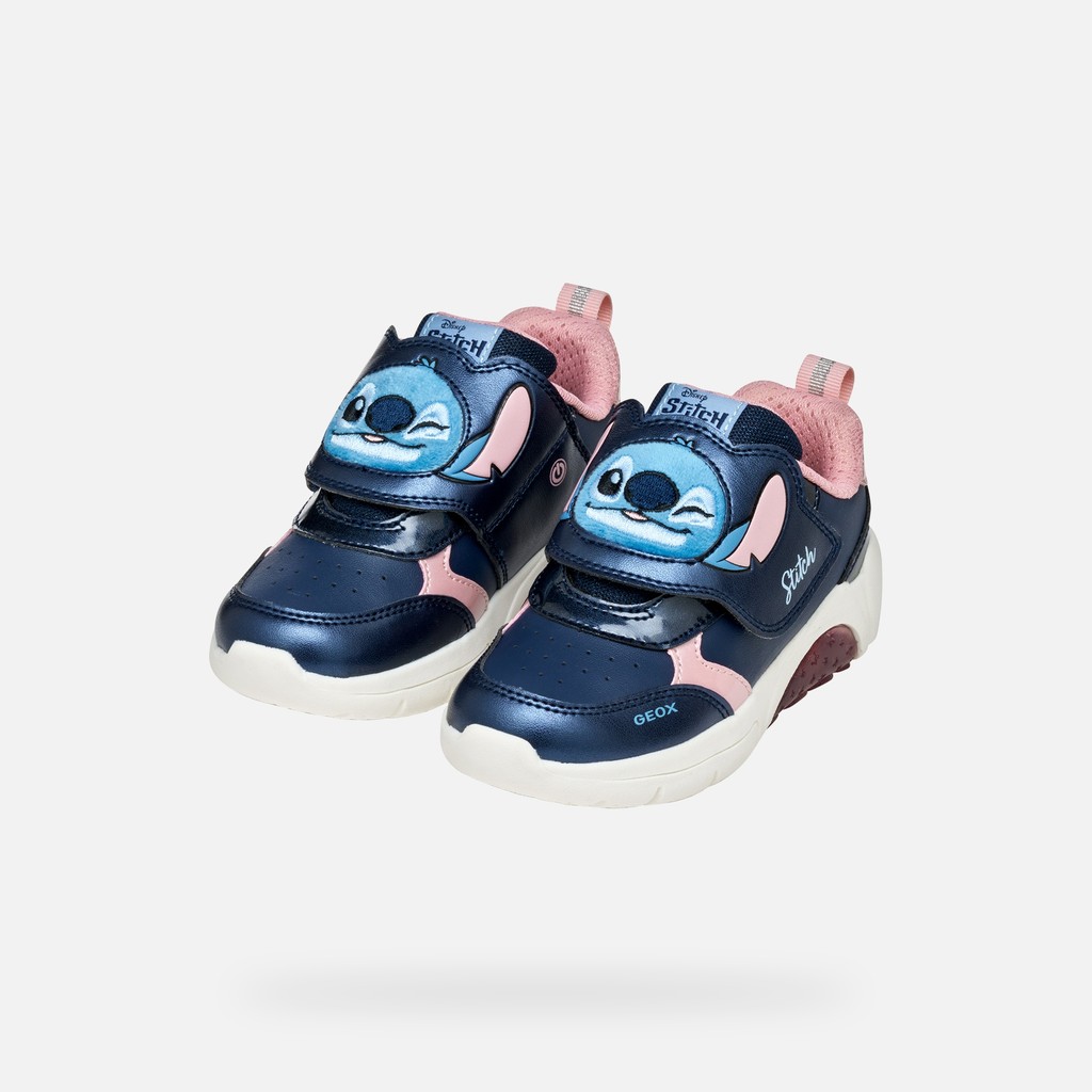 Disney Stitch FADINLIGHT JUNIOR Navy/Pink - image number 9 | GEOX
