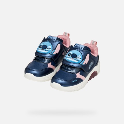 Disney Stitch FADINLIGHT JUNIOR Navy/Pink - image number 9 | GEOX