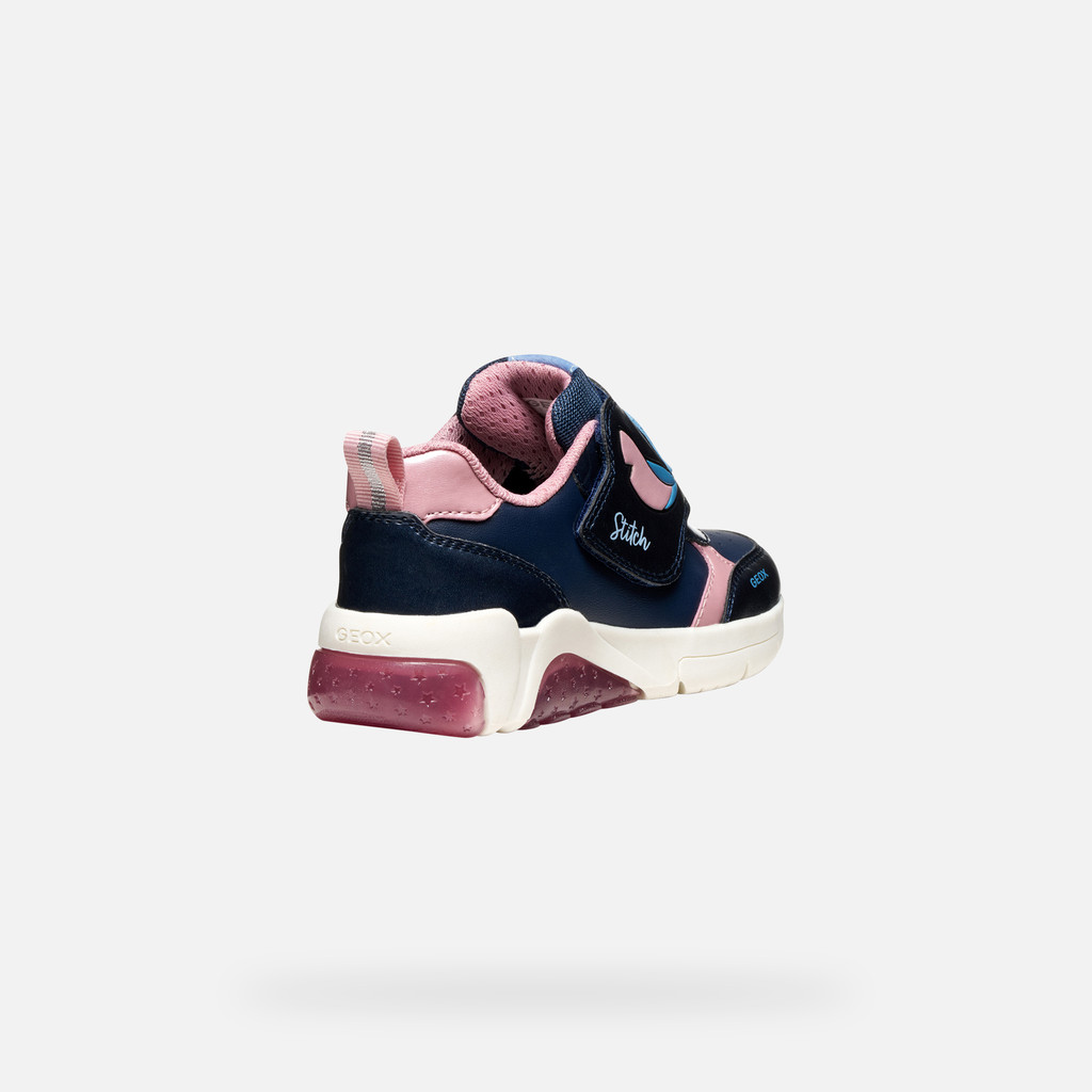 Disney Stitch FADINLIGHT JUNIOR Navy/Pink - image number 4 | GEOX