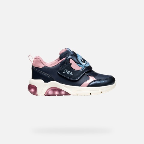 Disney Stitch FADINLIGHT JUNIOR Navy/Pink - image number 1 | GEOX