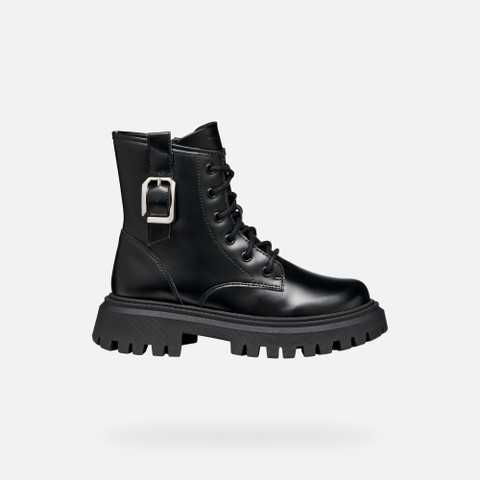 Biker ankle boots MAQUINNENS GIRL Black - image number 1 | GEOX