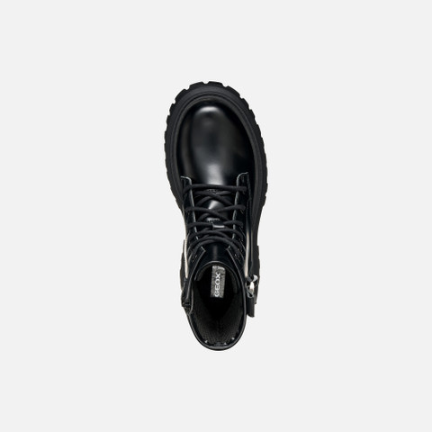 Biker ankle boots MAQUINNENS GIRL Black - image number 5 | GEOX