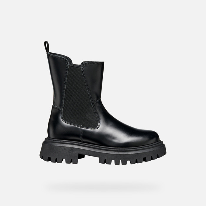 Biker ankle boots MAQUINNENS GIRL Black | GEOX