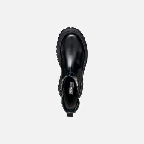 Biker ankle boots MAQUINNENS GIRL Black - image number 5 | GEOX