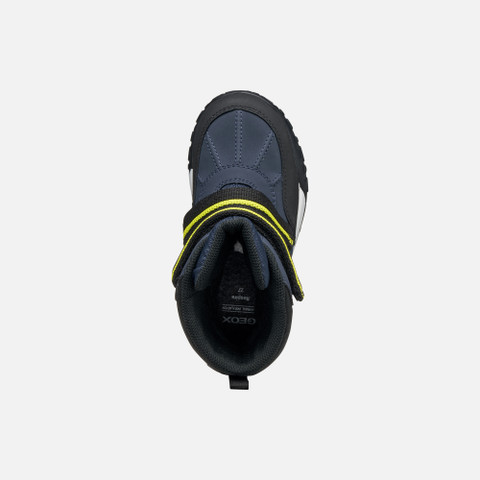 Winter boots TREKKYUP ABX BOY Navy/Lime - image number 5 | GEOX