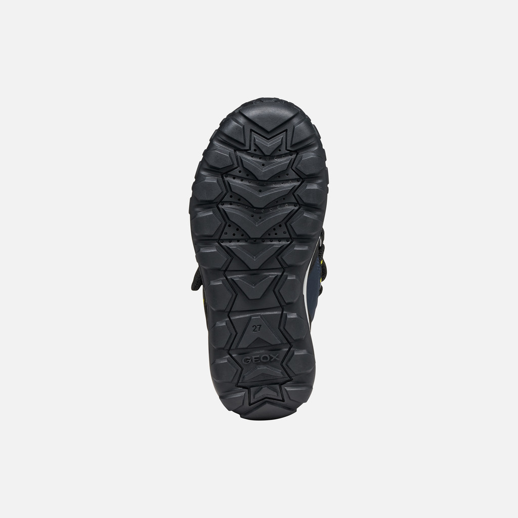 Winter boots TREKKYUP ABX BOY Navy/Lime - image number 6 | GEOX