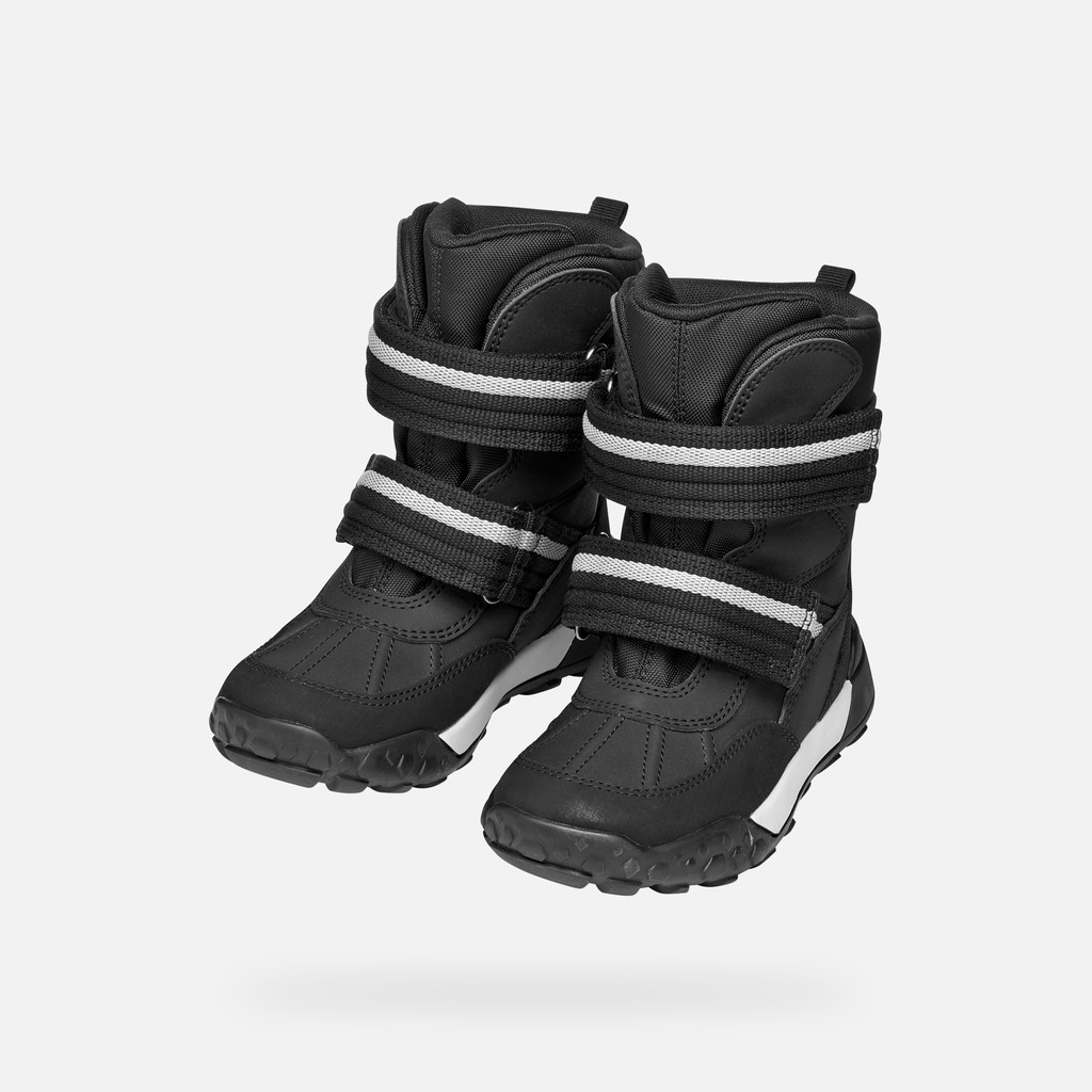 Winter boots TREKKYUP ABX BOY Black - image number 7 | GEOX