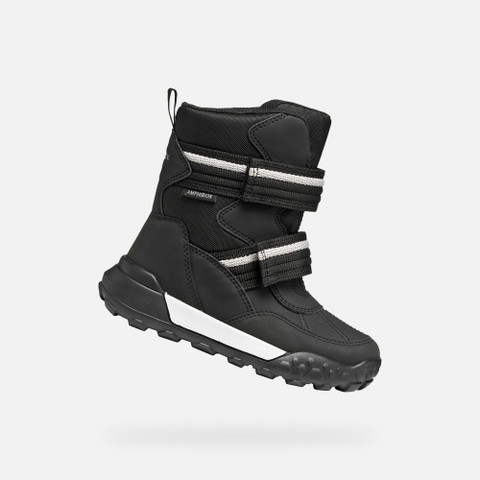 Winter boots TREKKYUP ABX BOY Black | GEOX