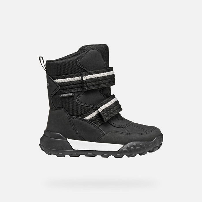 Winter boots TREKKYUP ABX BOY Black | GEOX