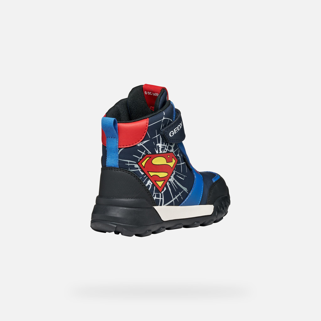 Superman TREKKYUP ABX JUNIOR Navy/Red - image number 4 | GEOX