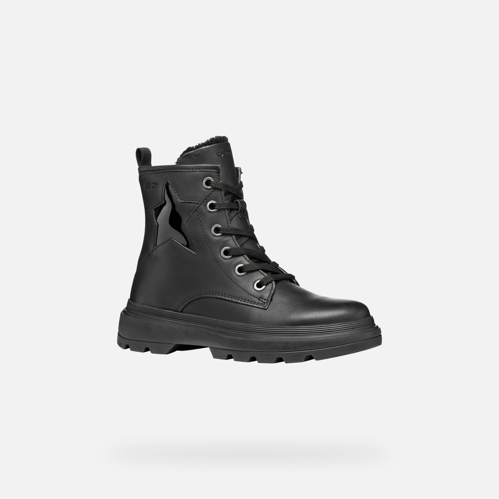 Springerstiefel KIDDARTAH MÄDCHEN Schwarz - image number 2 | GEOX