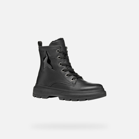 Springerstiefel KIDDARTAH MÄDCHEN Schwarz - image number 2 | GEOX