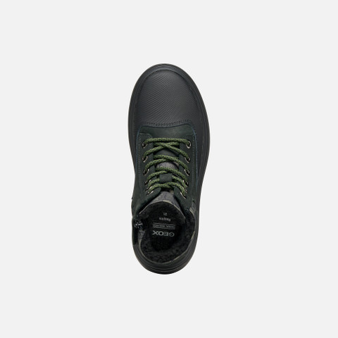 Mid calf boots KIDDARTAH BOY Black/Military - image number 5 | GEOX