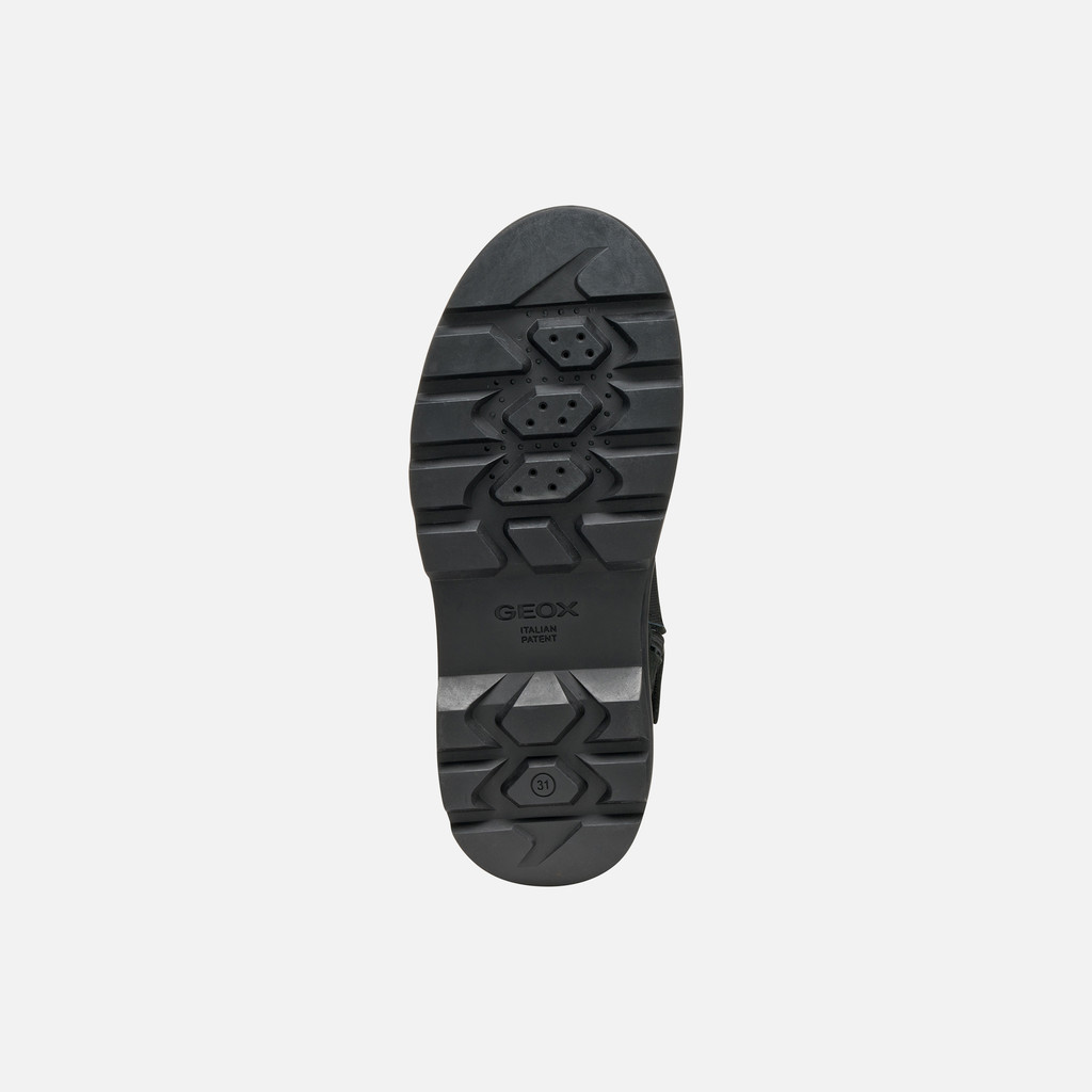 Mid calf boots KIDDARTAH BOY Black/Military - image number 6 | GEOX