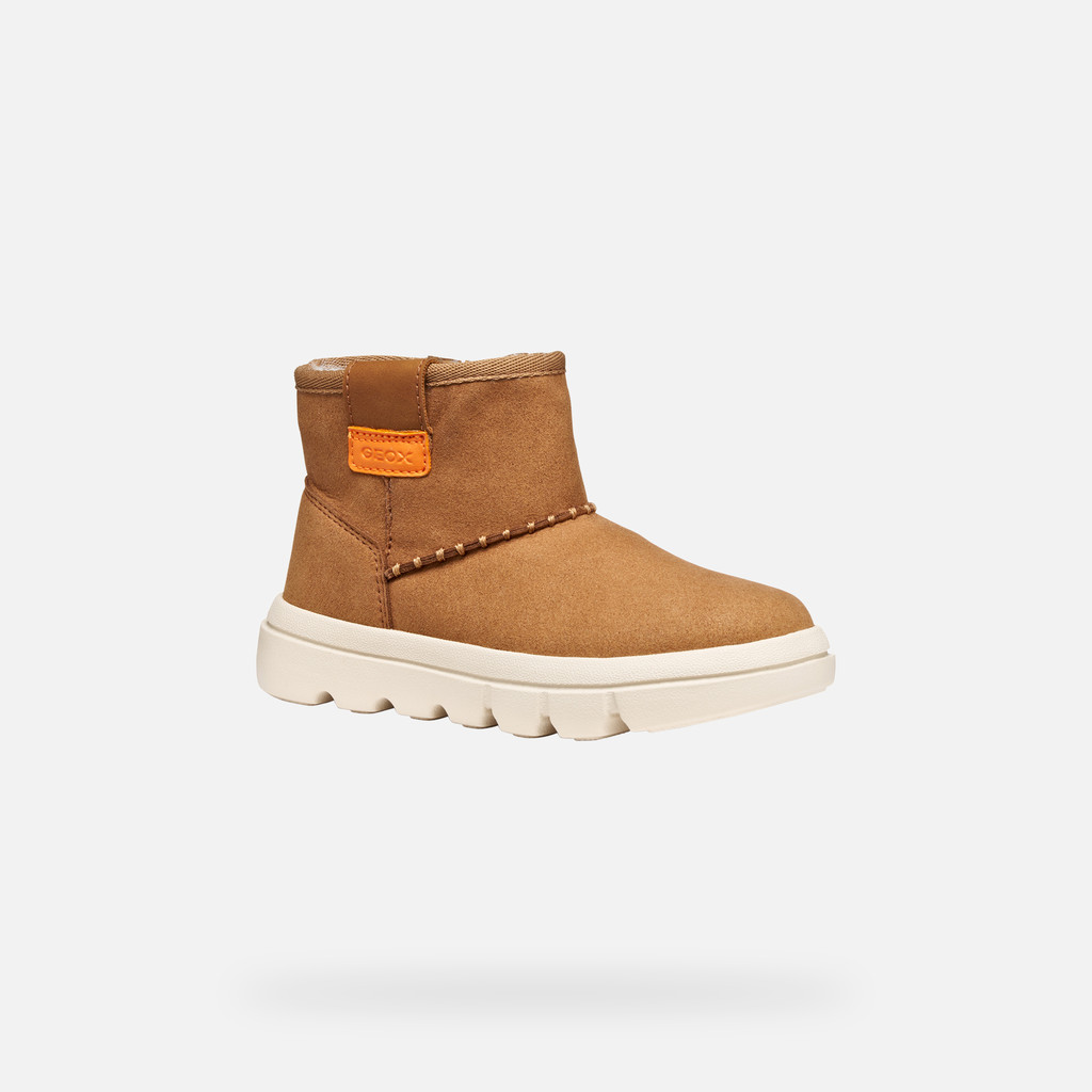 Mid calf boots WILLABOOM GIRL Whisky - image number 2 | GEOX